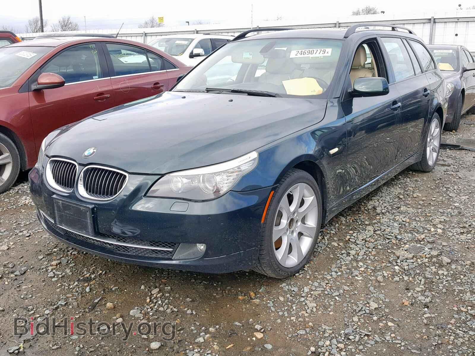 2008 BMW 535 XI - VIN: WBAPT73568CX01364 - Фото 2