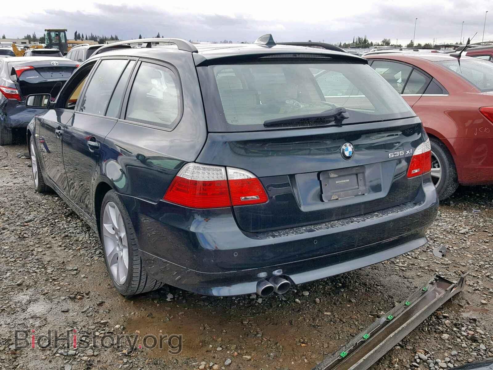 2008 BMW 535 XI - VIN: WBAPT73568CX01364 - Фото 3