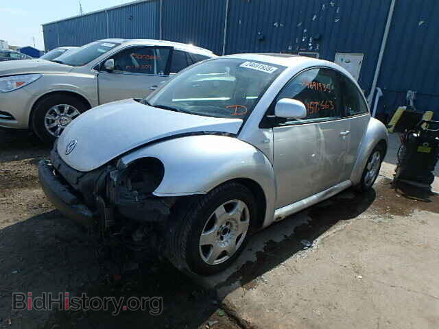 2000 VOLKSWAGEN BEETLE - VIN: 3VWCA21C2YM444548 - Фото 2