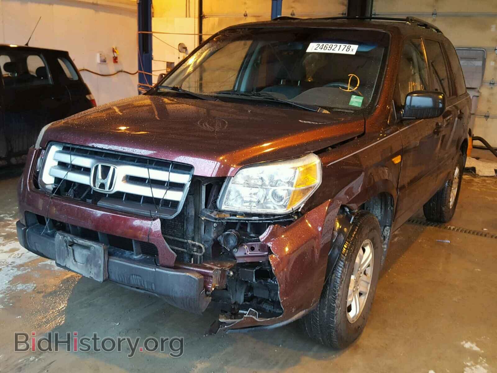 2007 HONDA PILOT - VIN: 2HKYF18187H502787 - Фото 2