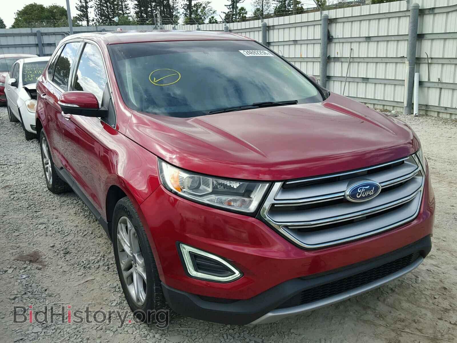 Фотография 2FMTK3K91FBB06822 - FORD EDGE 2015