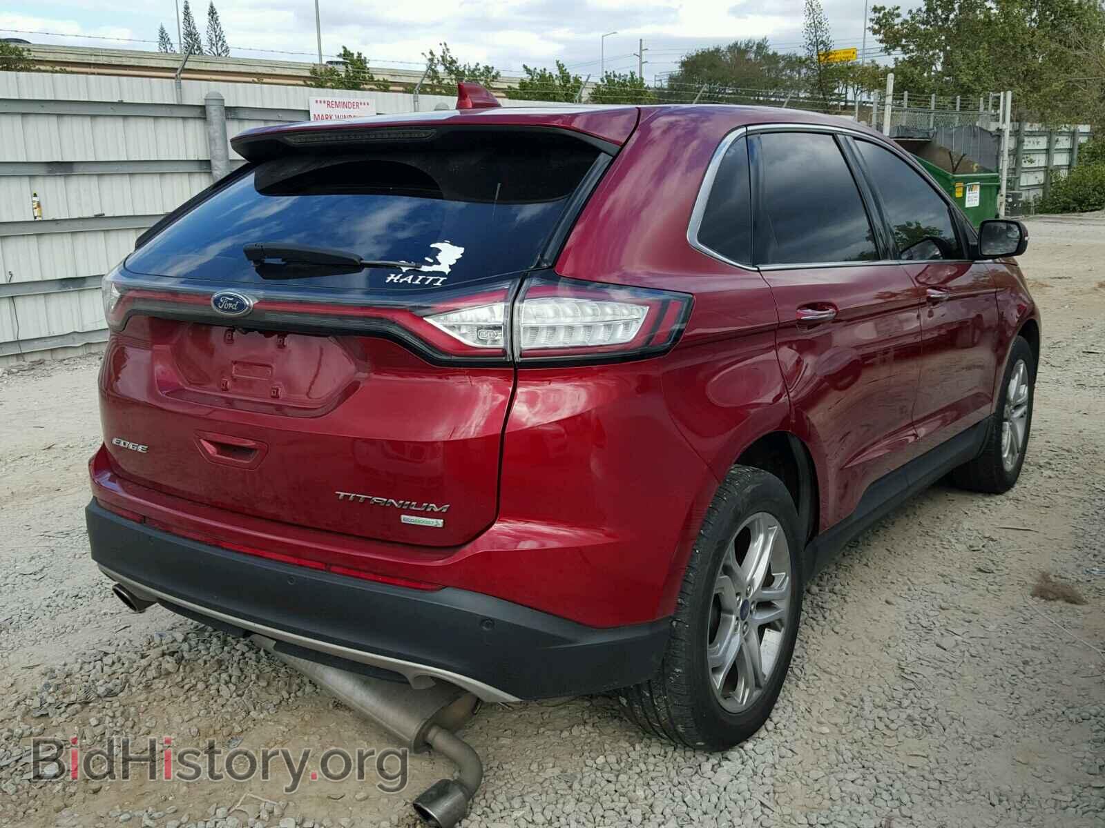 2015 FORD EDGE - VIN: 2FMTK3K91FBB06822 - Фото 4
