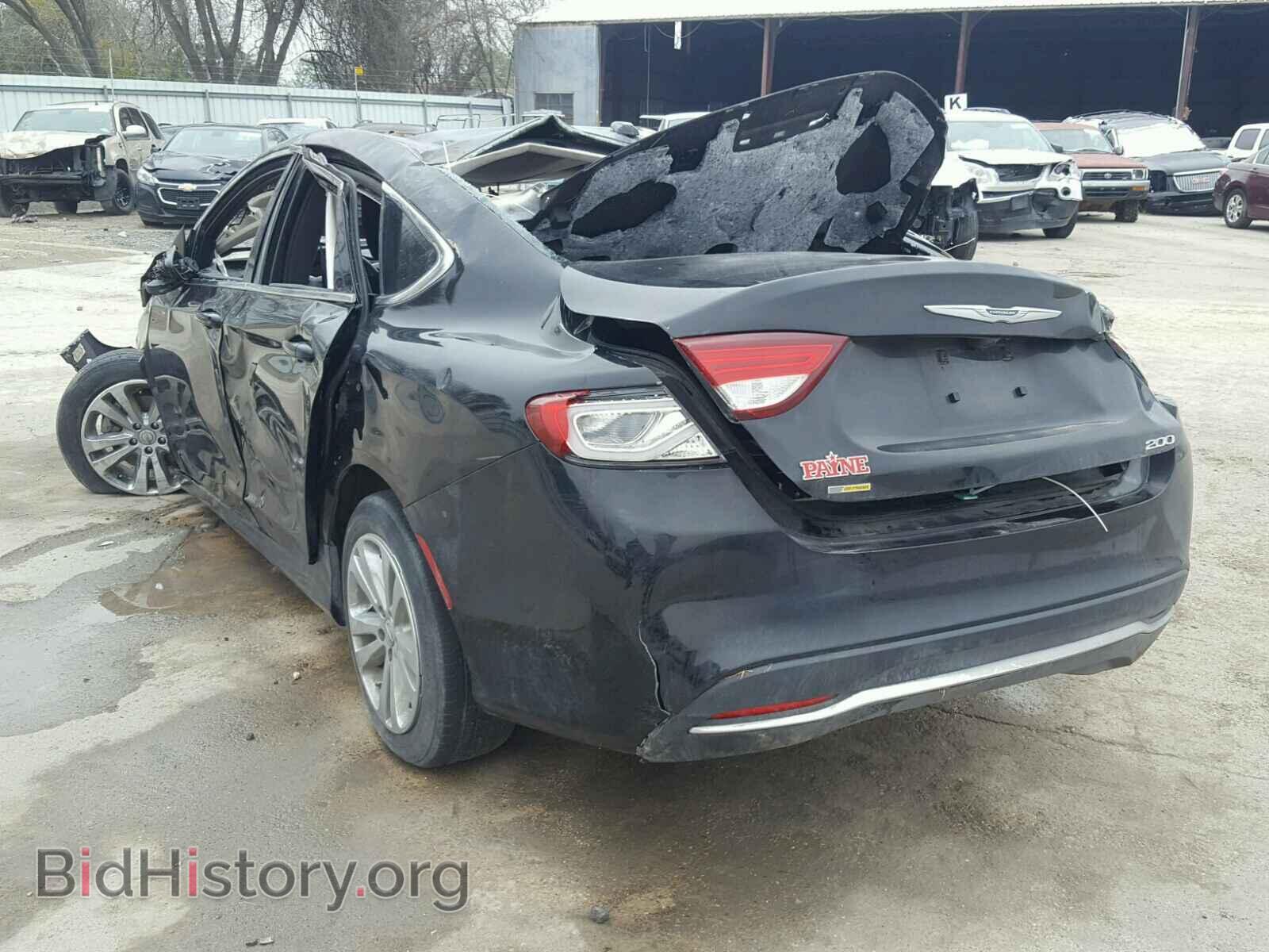 2015 CHRYSLER 200 - VIN: 1C3CCCAB9FN619069 - Фото 3