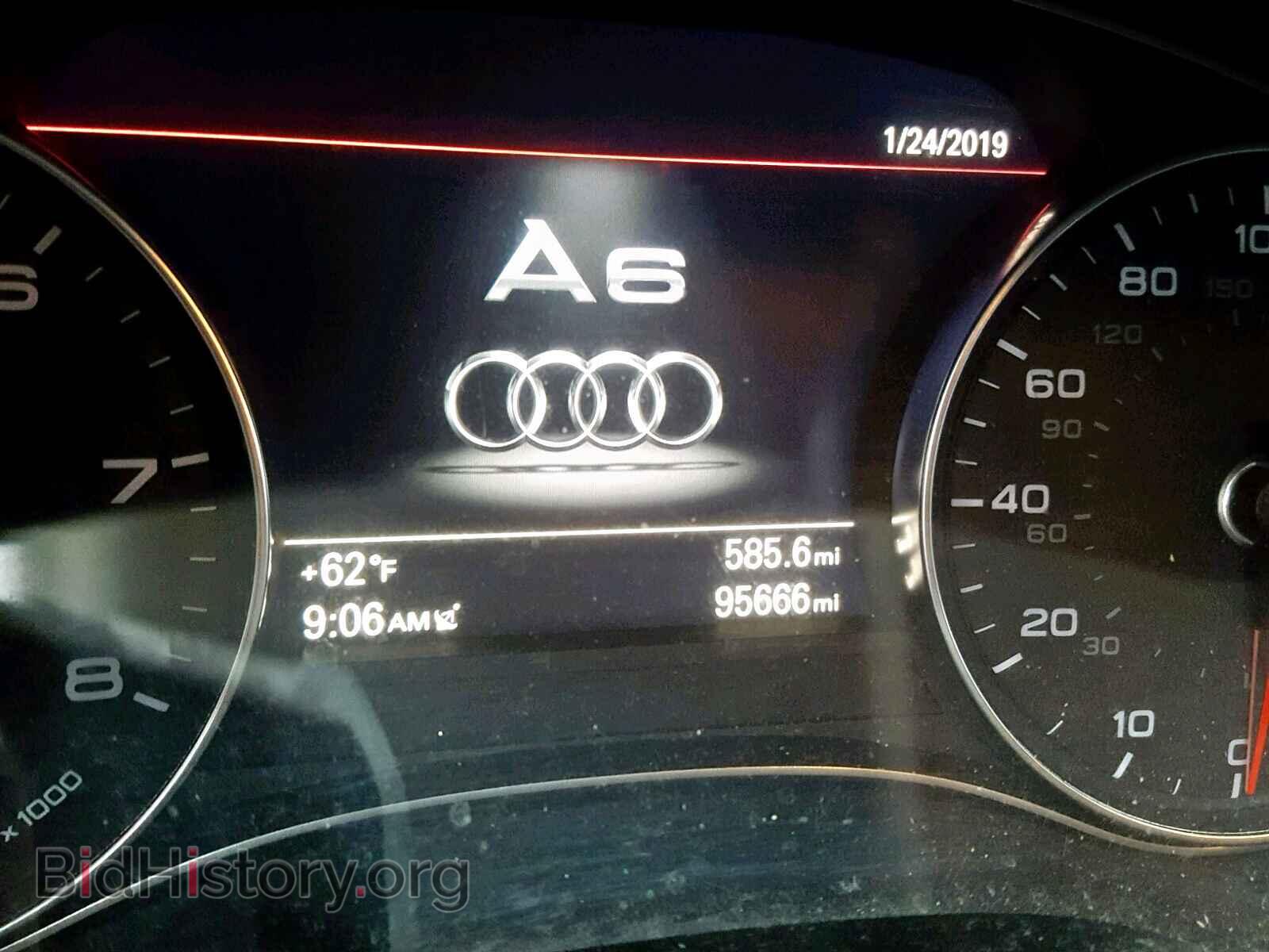 2012 AUDI A6 - VIN: WAUBGAFC4CN019201 - Фото 8