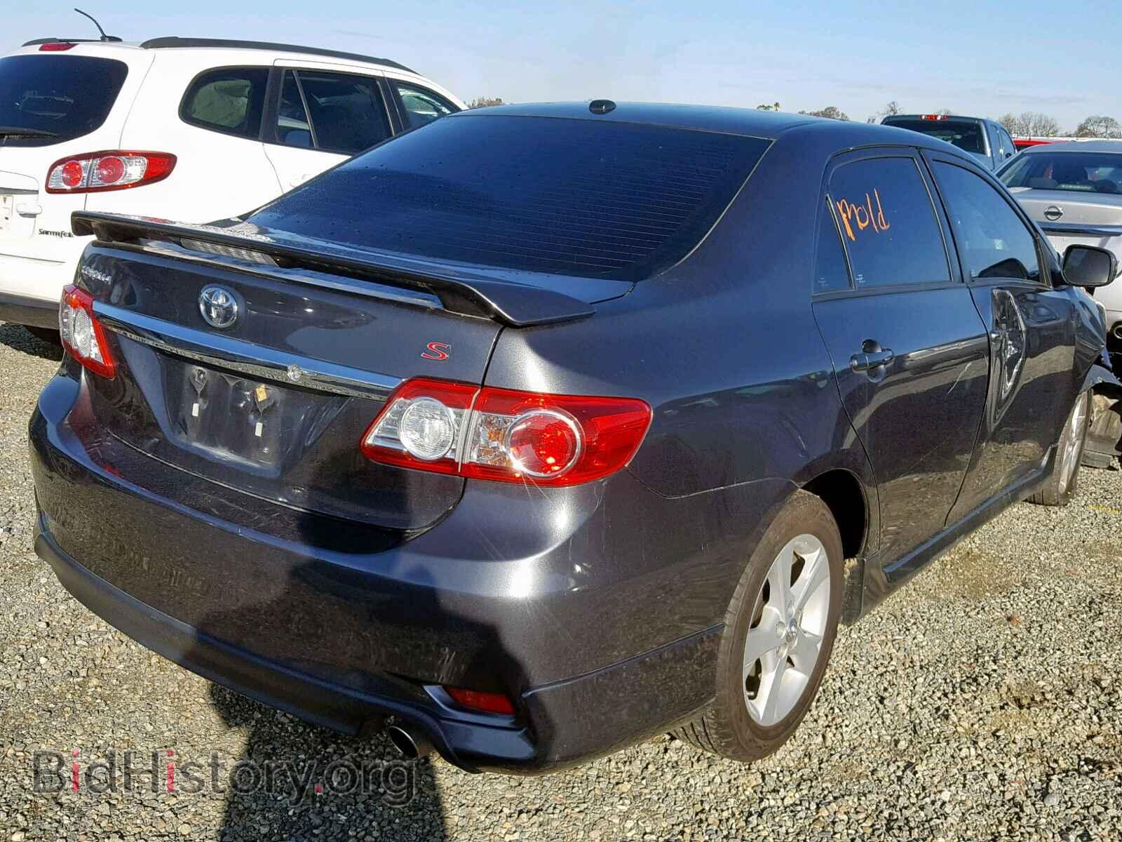 2011 TOYOTA COROLLA BA - VIN: 2T1BU4EE2BC671834 - Фото 4