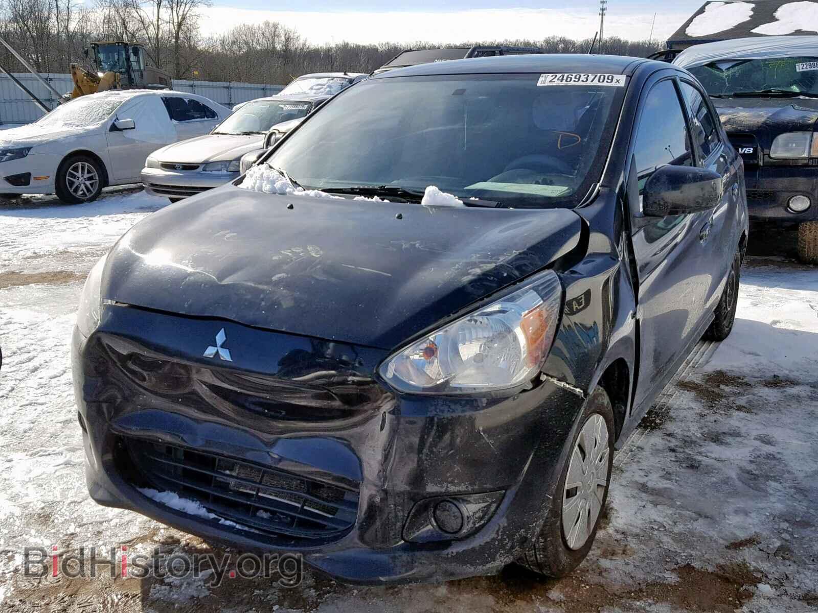 2015 MITSUBISHI MIRAGE - VIN: ML32A3HJ1FH047409 - Фото 2