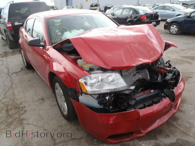 Фотография 1C3CDZAB4DN752321 - DODGE AVENGER 2013