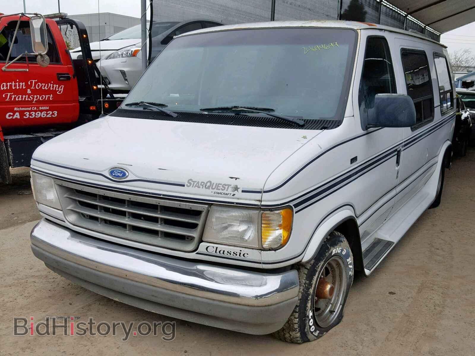 1992 FORD ECONOLINE - VIN: 1FDEE14H8NHA17873 - Фото 2