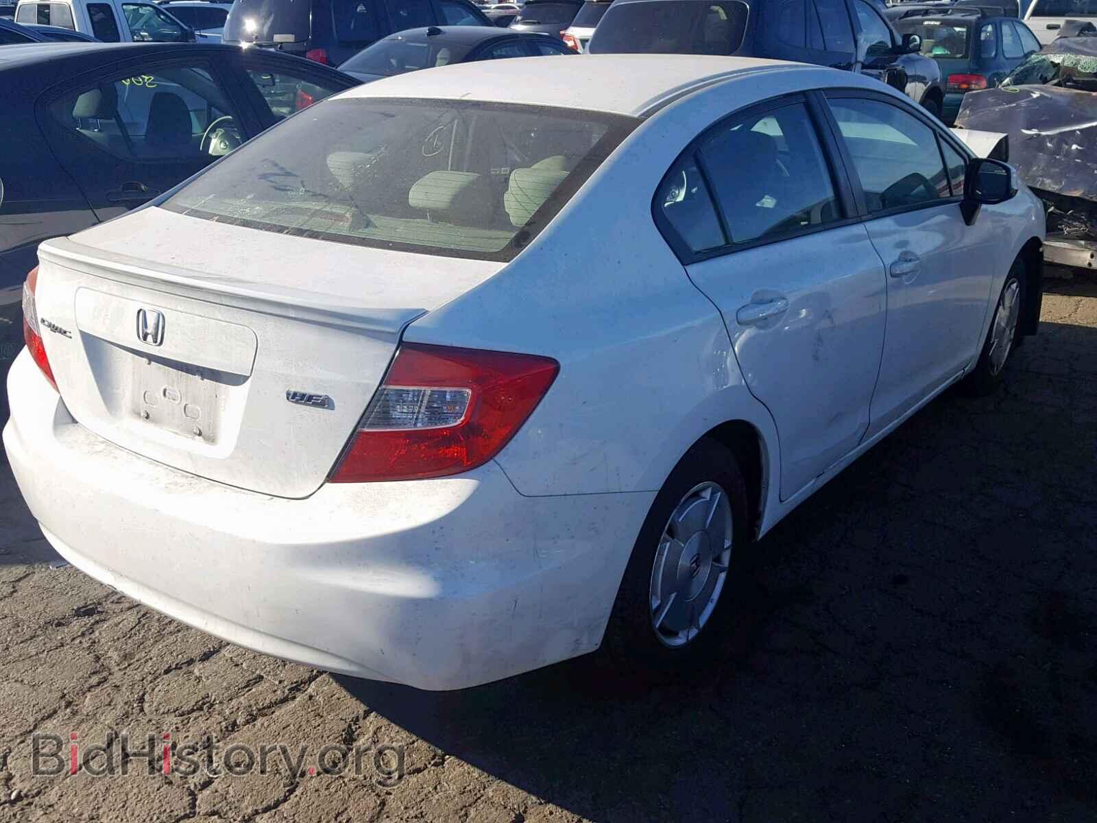 2012 HONDA CIVIC - VIN: 2HGFB2F69CH552951 - Фото 4