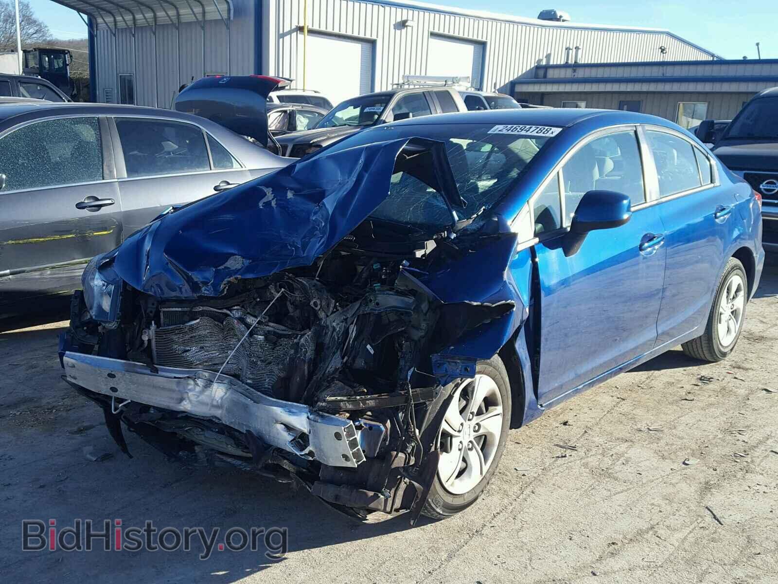 2013 HONDA CIVIC - VIN: 19XFB2F50DE086846 - Фото 2