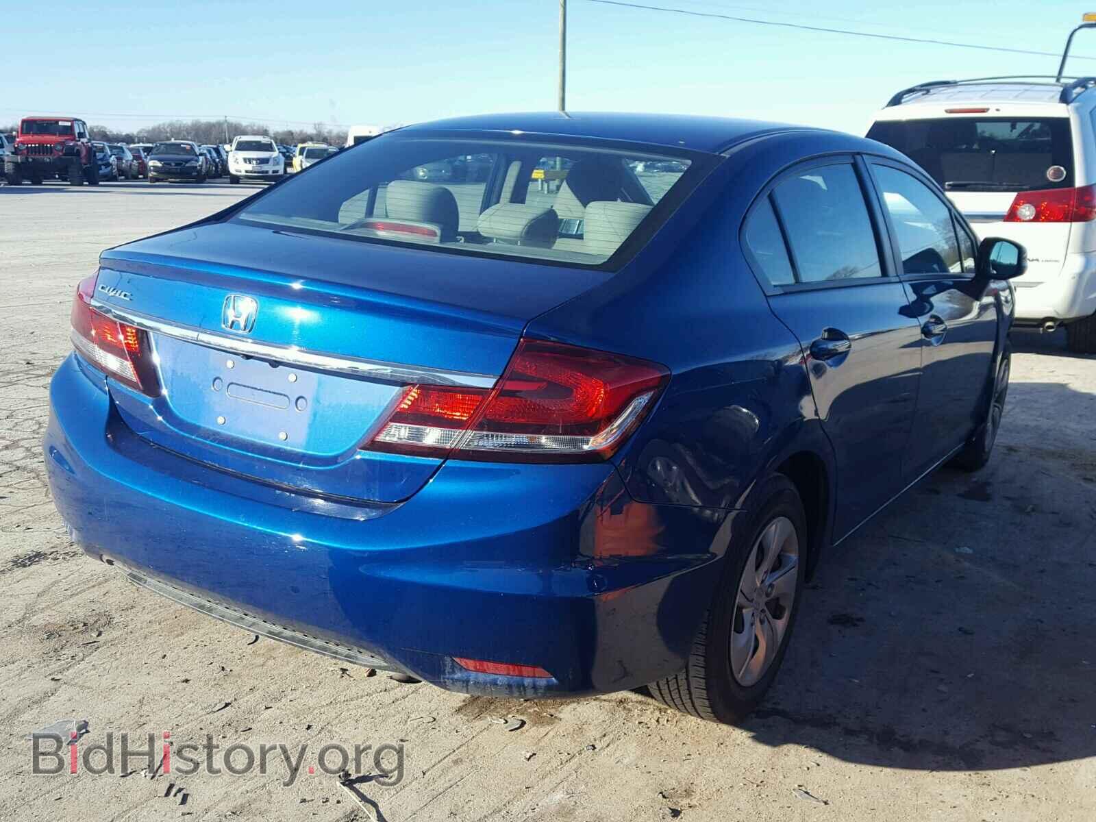 2013 HONDA CIVIC - VIN: 19XFB2F50DE086846 - Фото 4