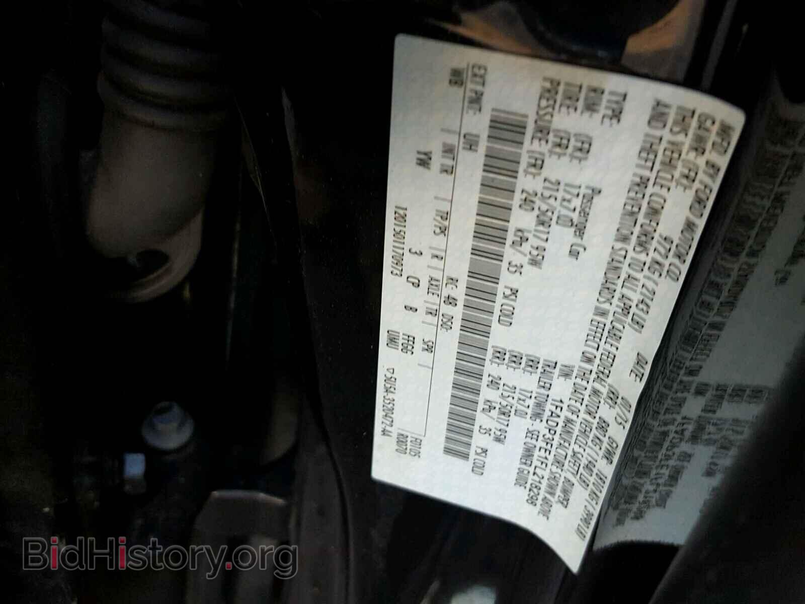 2015 FORD FOCUS - VIN: 1FADP3FE1FL218298 - Фото 10