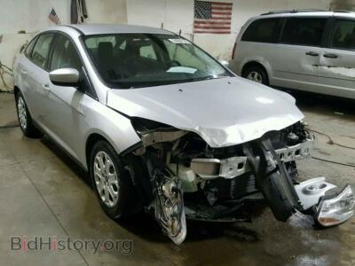 2012 Ford FOCUS Focus SE, silver — VIN 1FAHP3F24CL349440, Copart