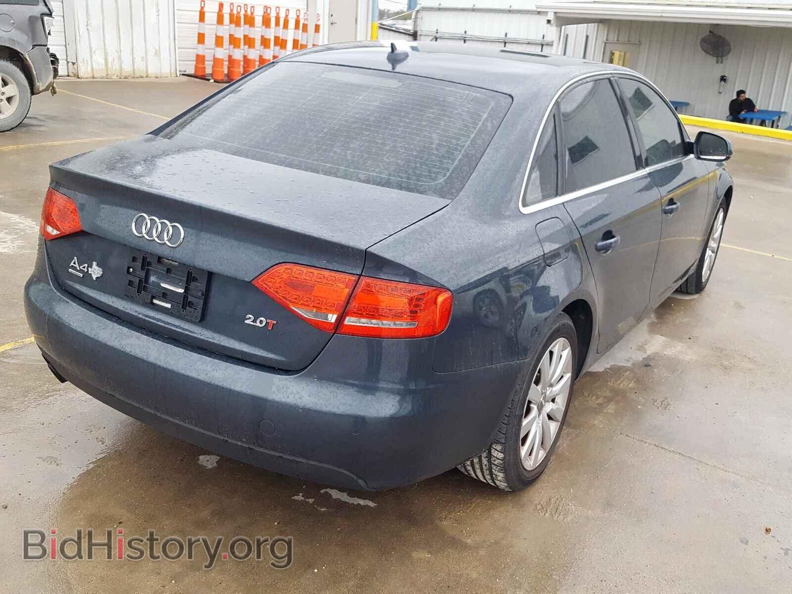 2010 AUDI A4 - VIN: WAUFFAFL0AN050463 - Фото 4