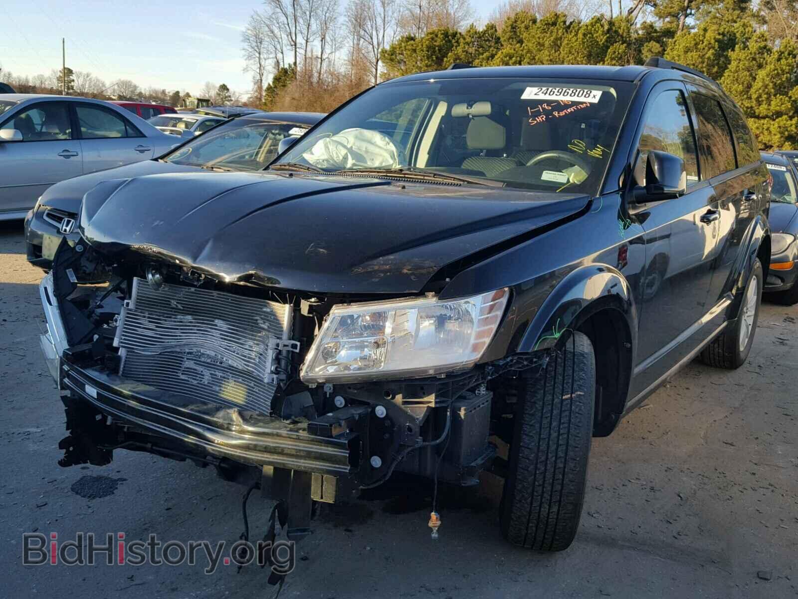 2016 DODGE JOURNEY - VIN: 3C4PDCBB9GT174715 - Фото 2