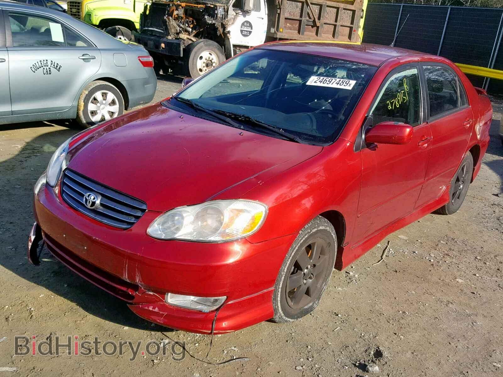 2003 TOYOTA COROLLA - VIN: 2T1BR32E03C162228 - Фото 2