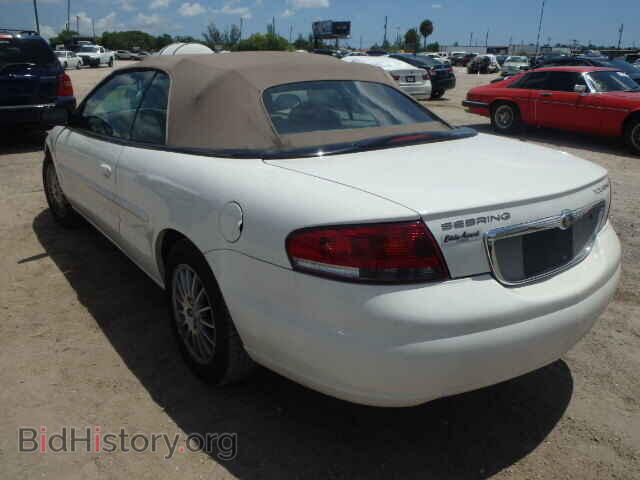 2004 CHRYSLER SEBRING - VIN: 1C3EL55R34N409673 - Фото 3