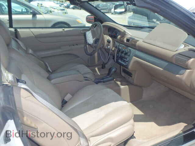2004 CHRYSLER SEBRING - VIN: 1C3EL55R34N409673 - Фото 5