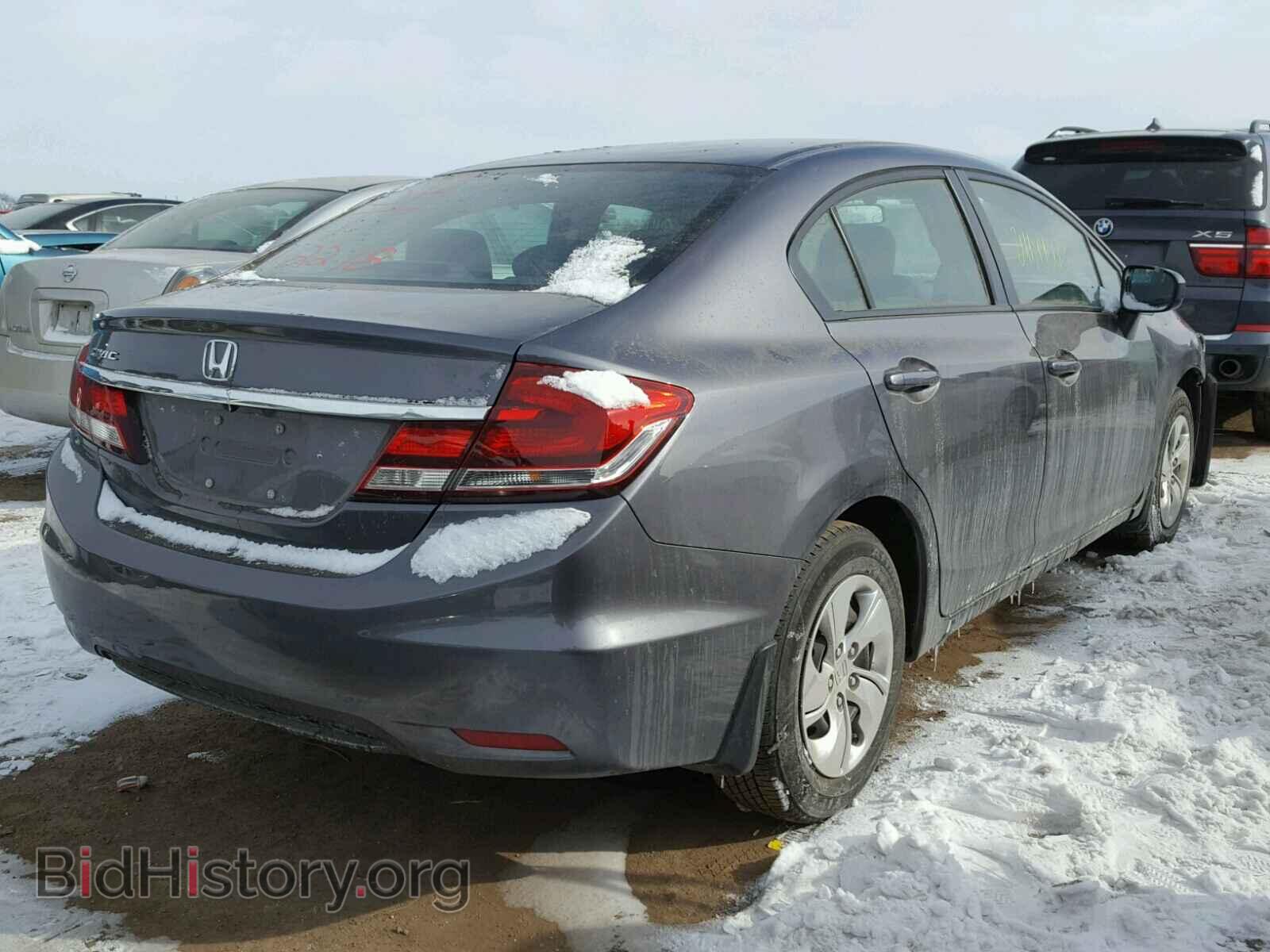 2014 HONDA CIVIC - VIN: 19XFB2F5XEE054326 - Фото 4