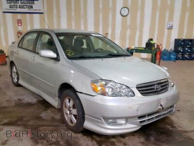 2003 Toyota COROLLA Corolla CE, silver — VIN 2T1BR32E83C092512, Copart
