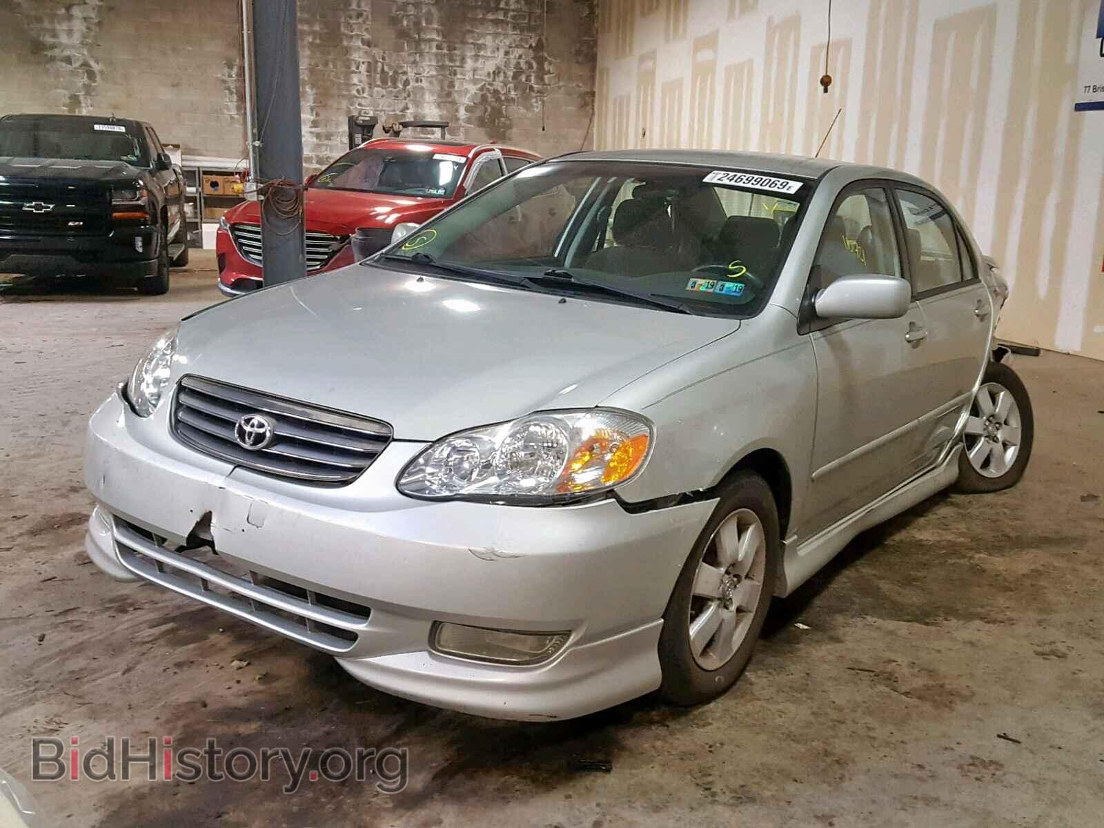 2003 TOYOTA COROLLA - VIN: 2T1BR32E83C092512 - Фото 2
