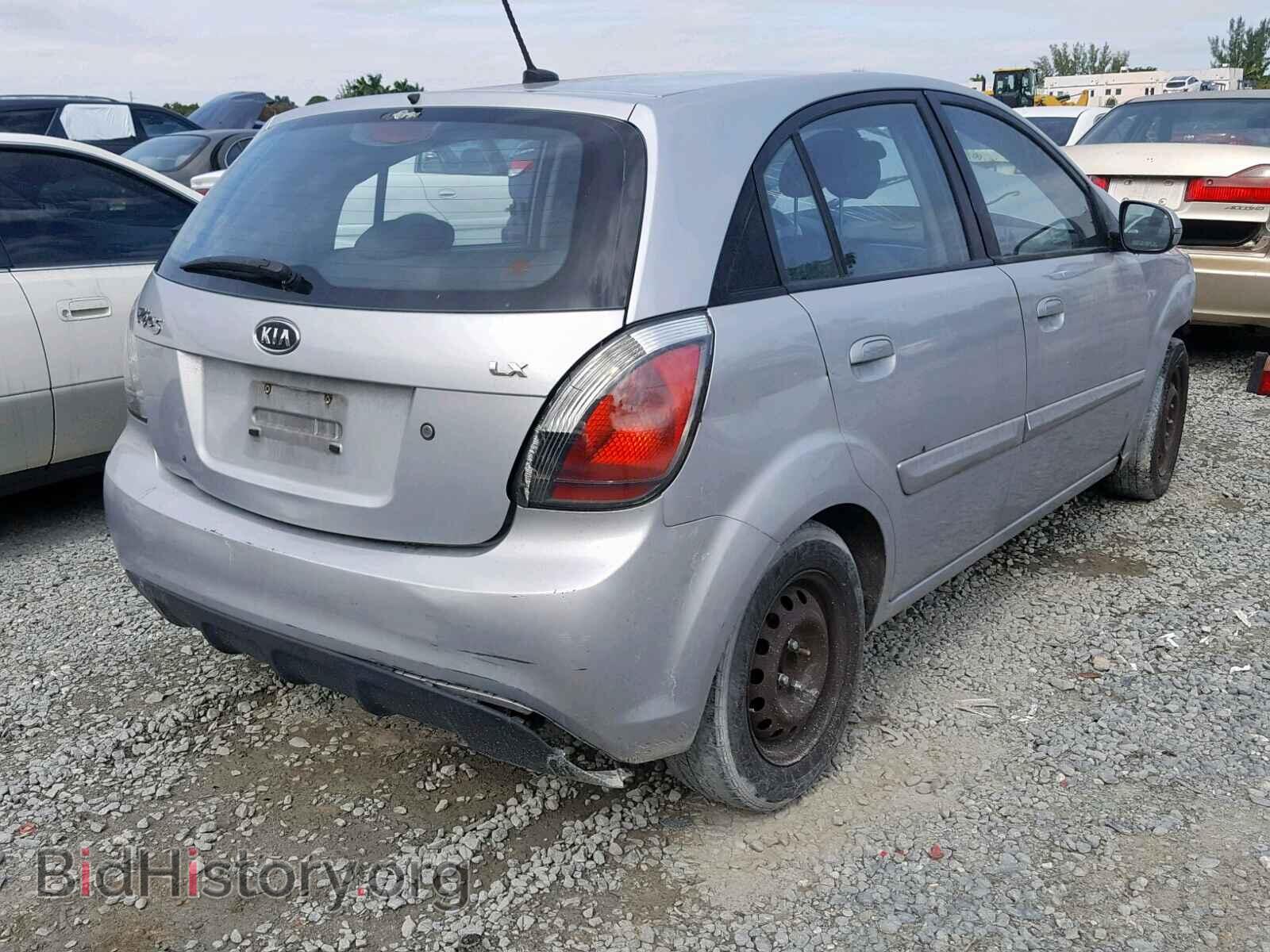 2011 KIA RIO BASE - VIN: KNADH5A36B6827501 - Фото 4