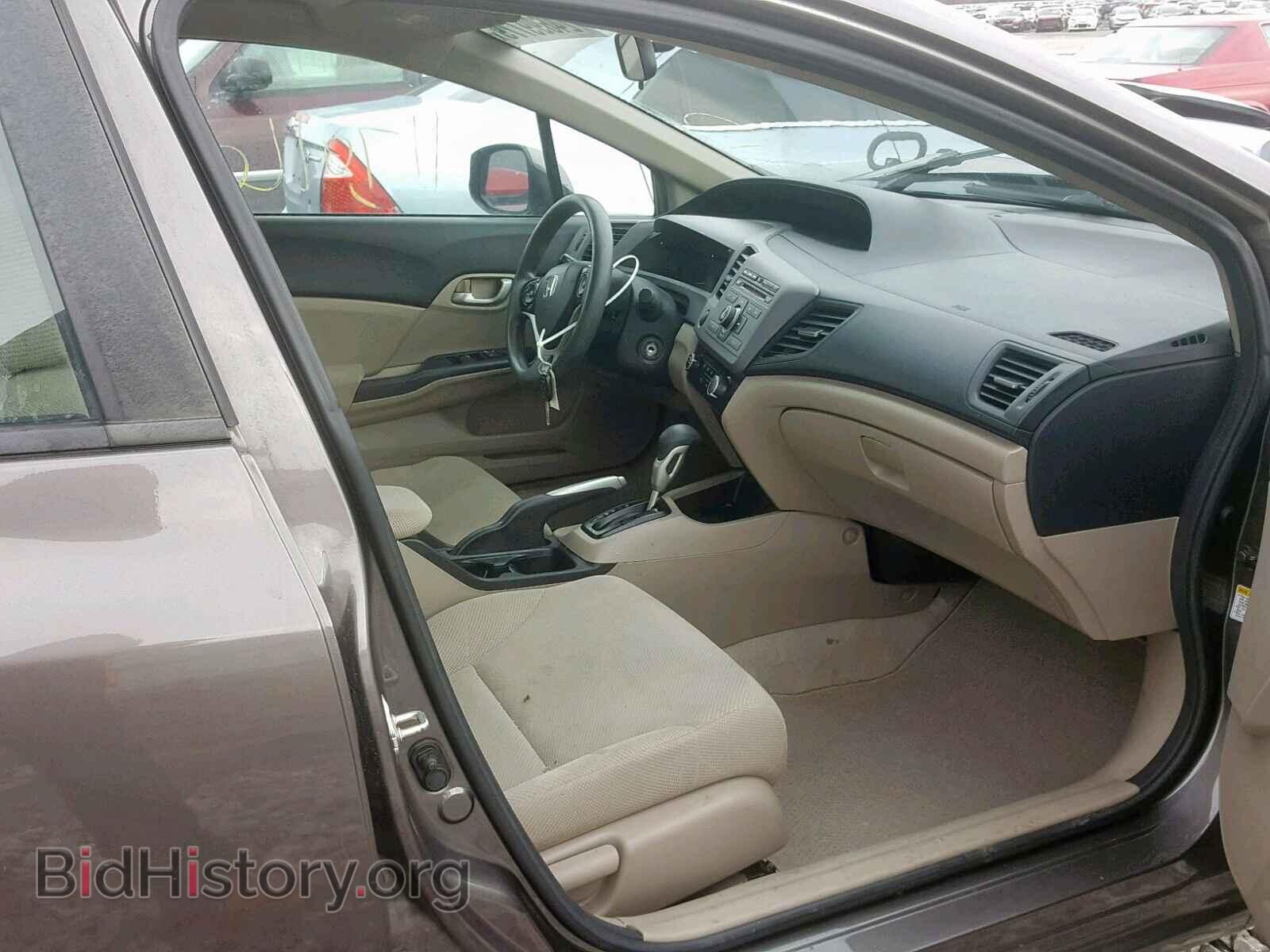 2012 HONDA CIVIC LX - VIN: 19XFB2F59CE054640 - Фото 5