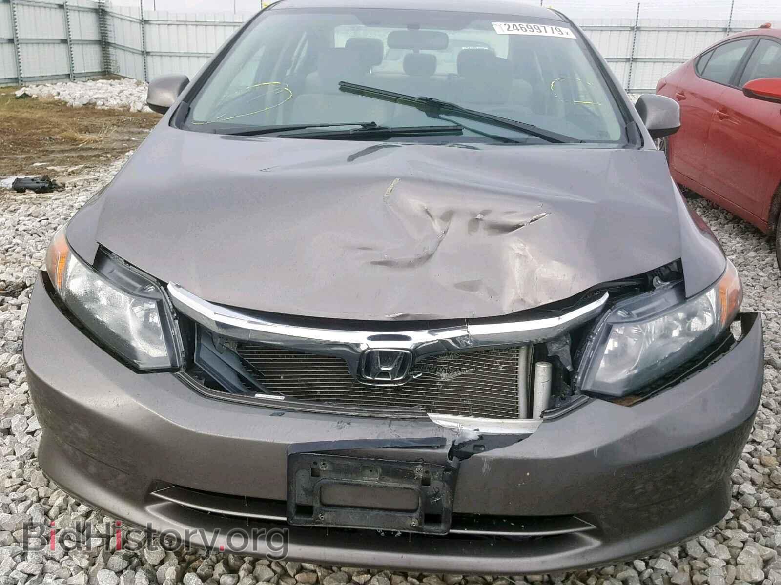 2012 HONDA CIVIC LX - VIN: 19XFB2F59CE054640 - Фото 9