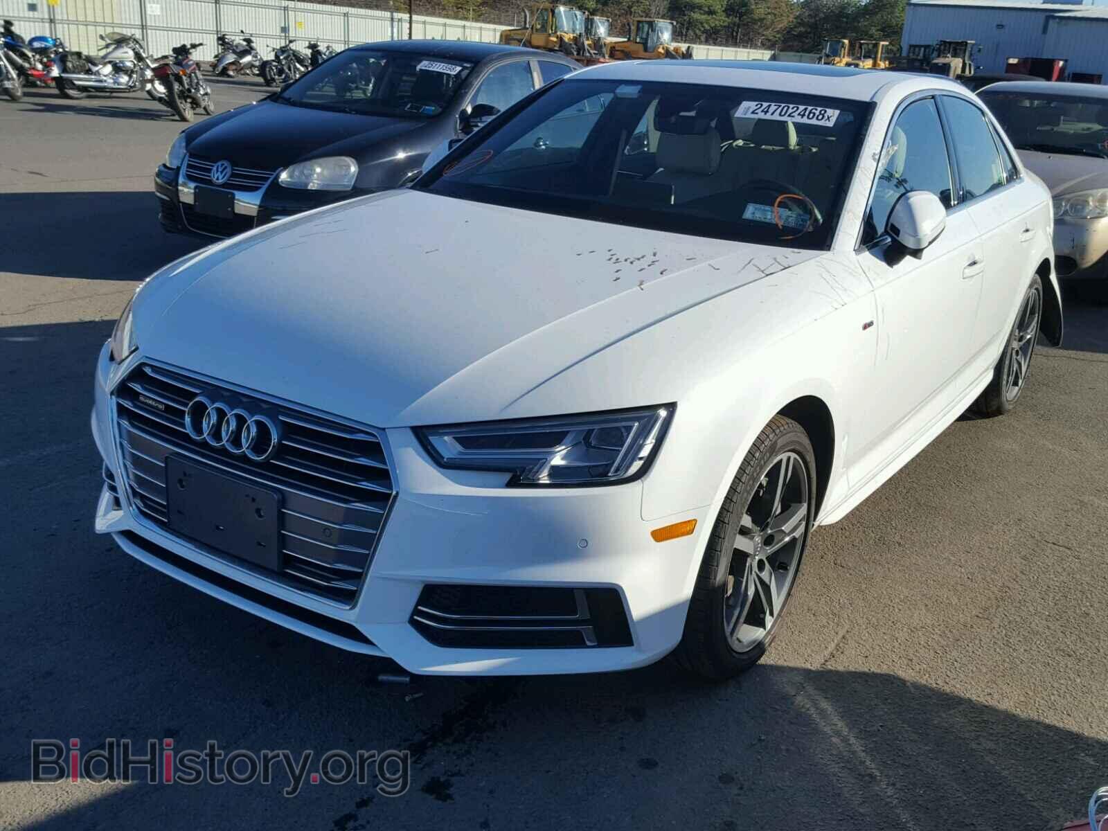 2017 AUDI A4 - VIN: WAUENAF45HN044336 - Фото 2