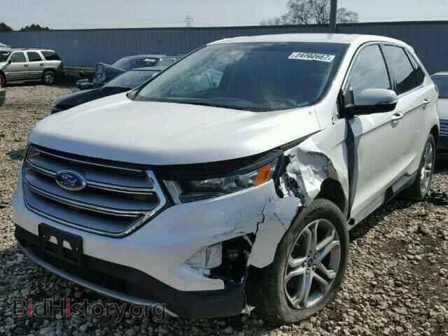 2016 FORD EDGE - VIN: 2FMPK4K97GBB23648 - Фото 2
