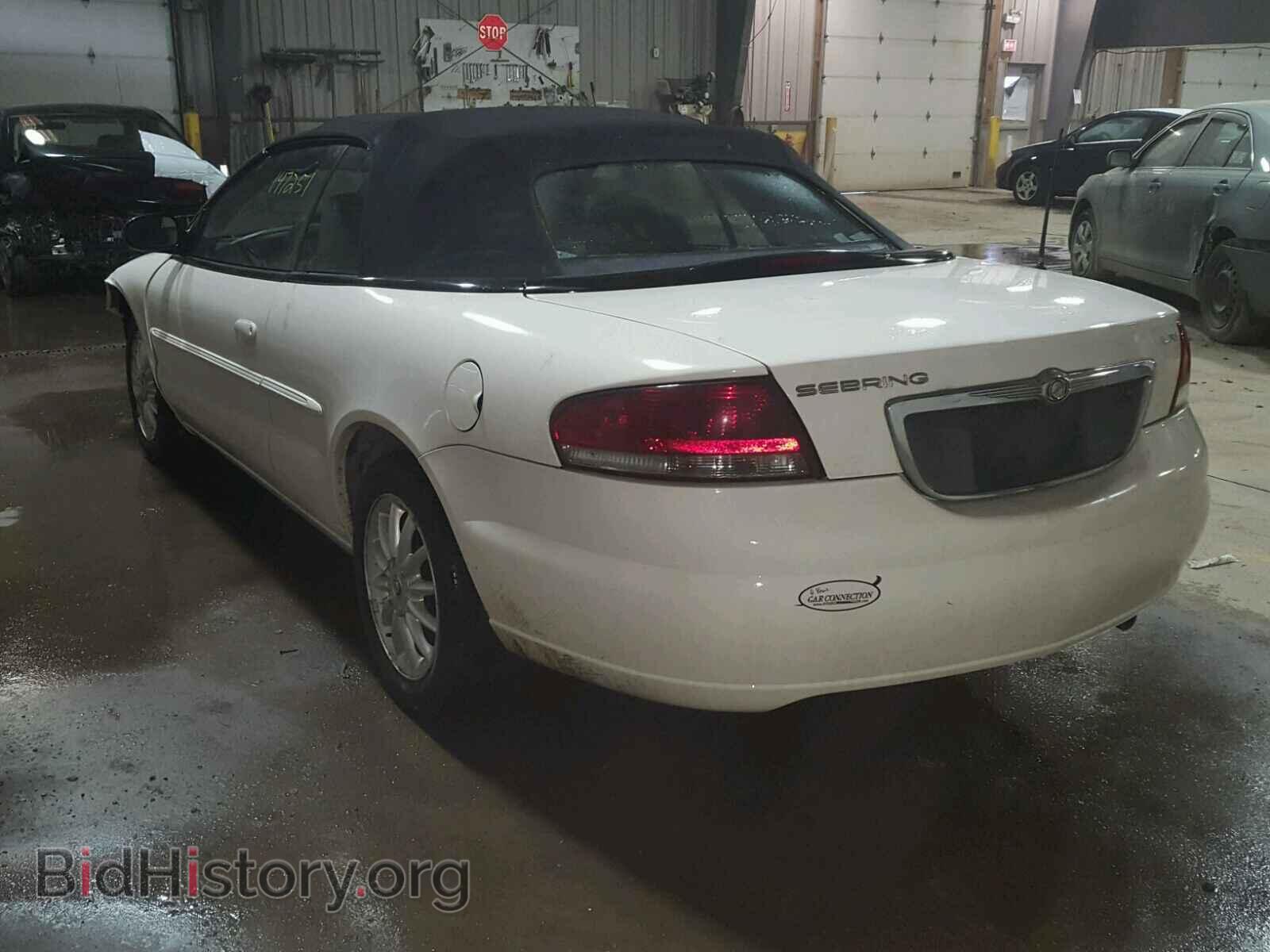 2003 CHRYSLER SEBRING - VIN: 1C3EL55T33N510075 - Фото 3