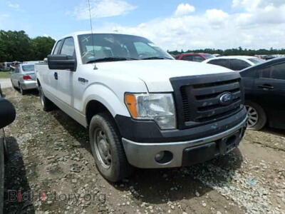 2011 Ford F150, белый — VIN 1FTVX1CF3BKD38829, Copart