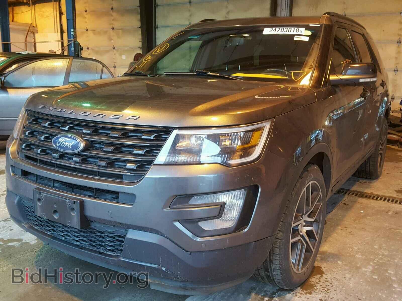 2016 FORD EXPLORER - VIN: 1FM5K8GT3GGC24715 - Фото 2