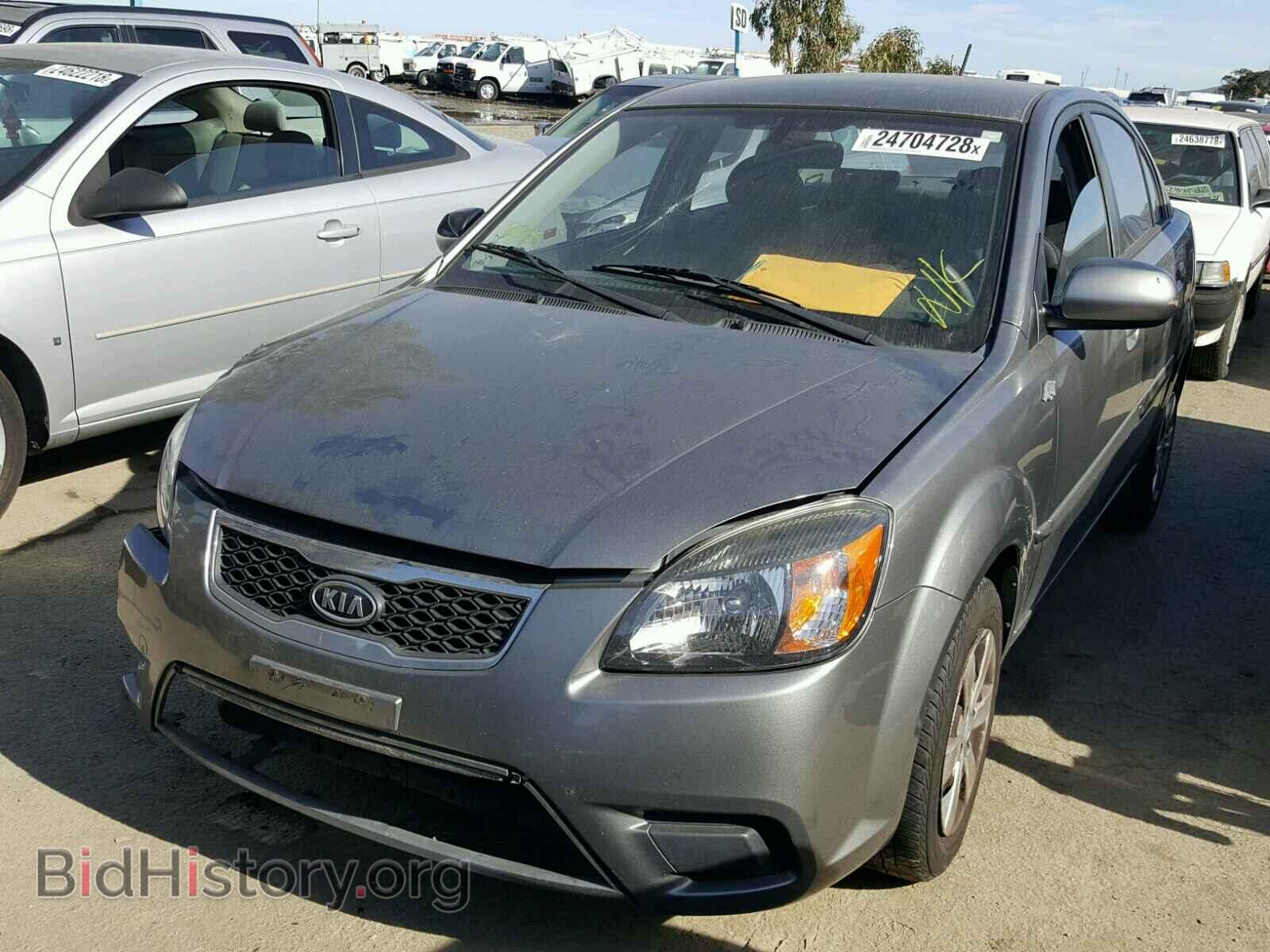 2011 KIA RIO BASE - VIN: KNADH4A39B6937775 - Photo 2