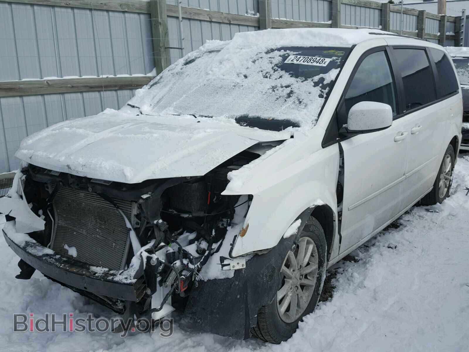 2014 DODGE CARAVAN - VIN: 2C4RDGCG9ER206394 - Фото 2
