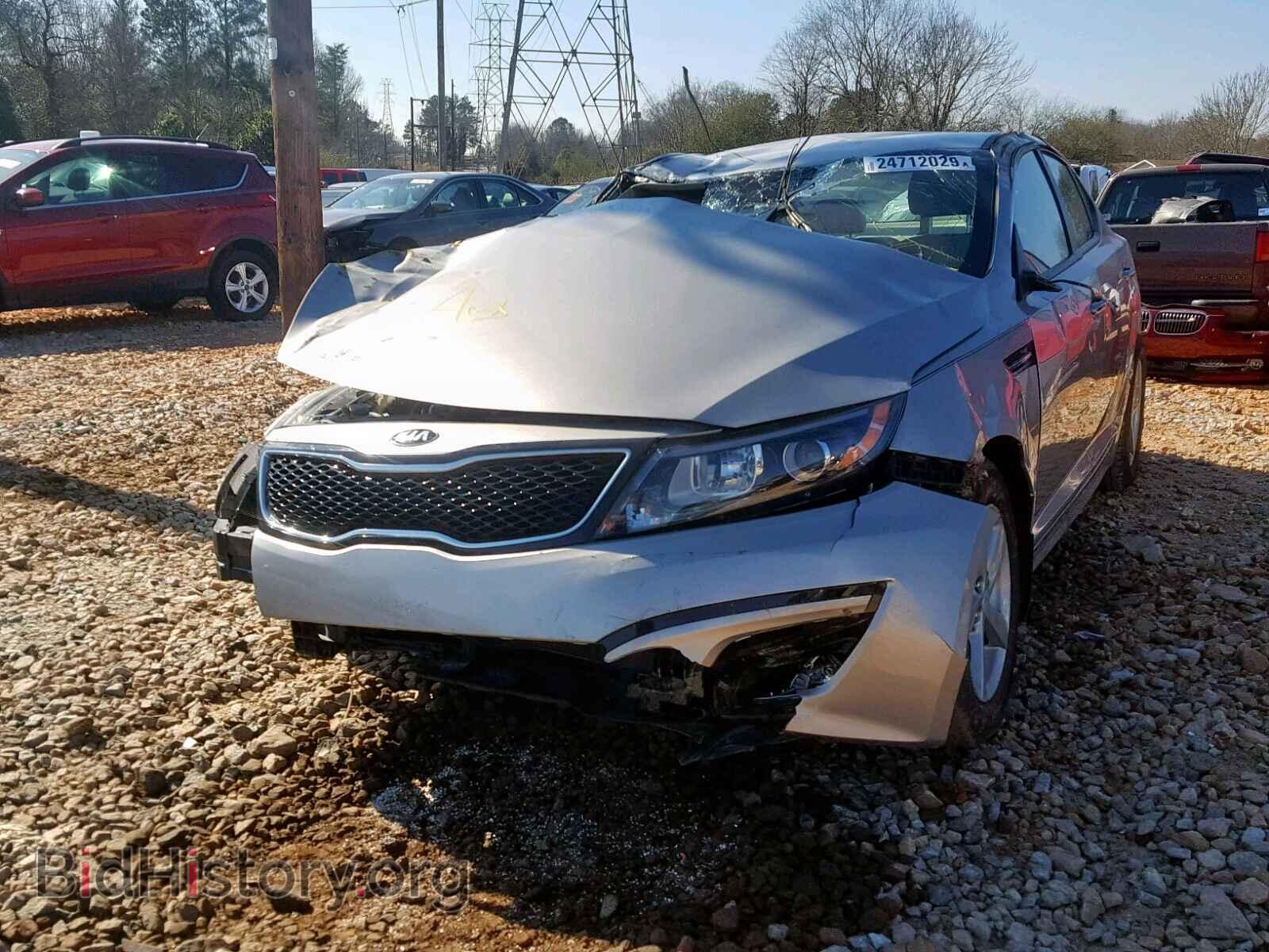 2015 KIA OPTIMA - VIN: 5XXGM4A76FG374318 - Photo 2