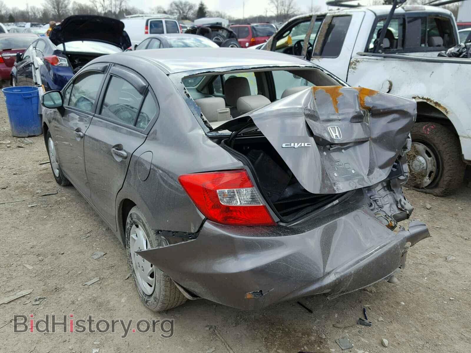 2012 HONDA CIVIC - VIN: 19XFB2F51CE023401 - Фото 3