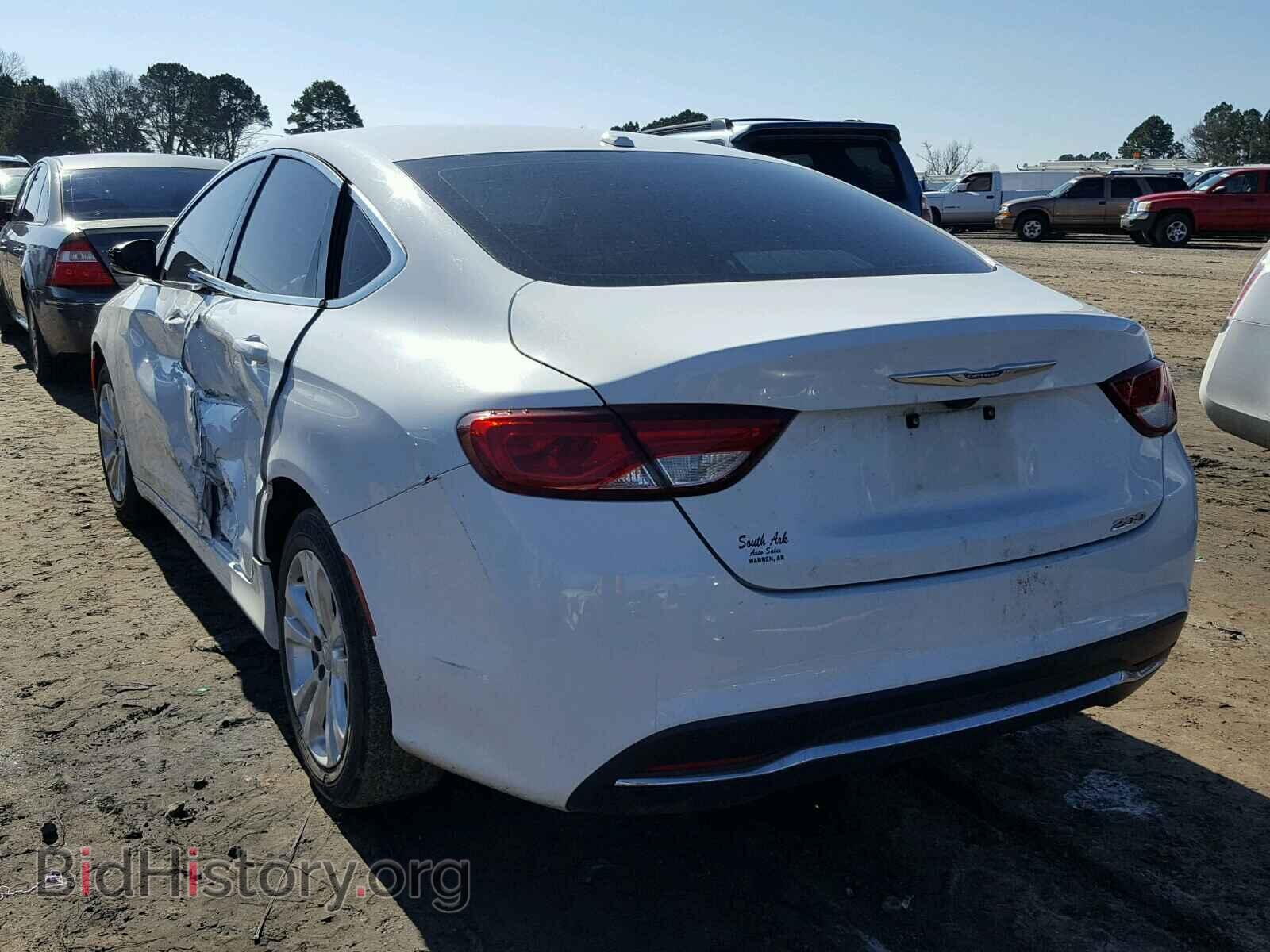 2015 CHRYSLER 200 - VIN: 1C3CCCAB4FN596929 - Фото 3