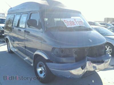 1999 Dodge RAM VAN RAM Van B1, зеленый — VIN 2B6HB11Z2XK575018, Copart