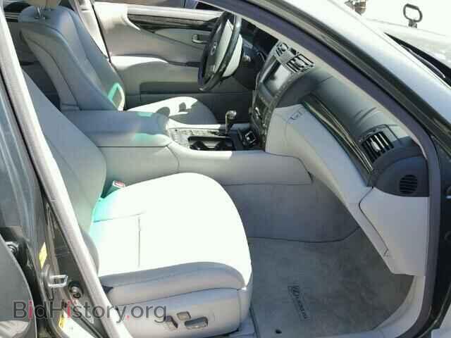2008 LEXUS LS600 - VIN: JTHDU46F585007578 - Фото 5