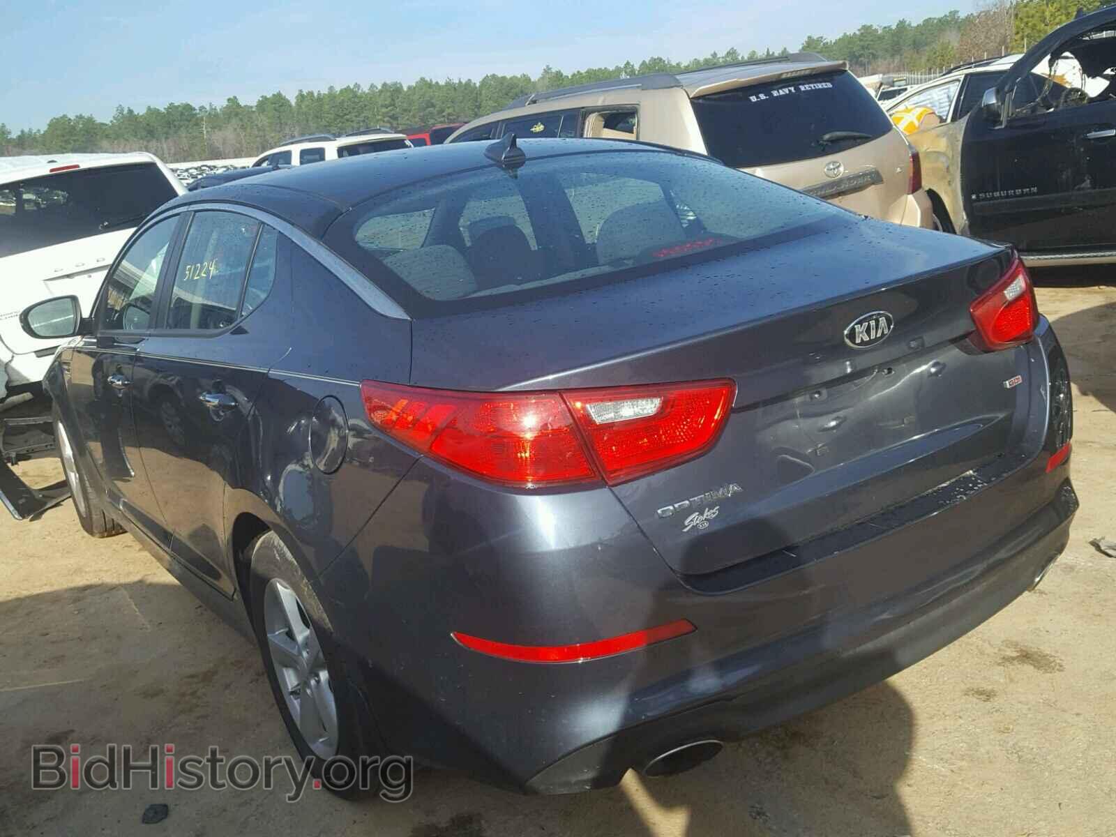 2015 KIA OPTIMA - VIN: KNAGM4A72F5607323 - Фото 3