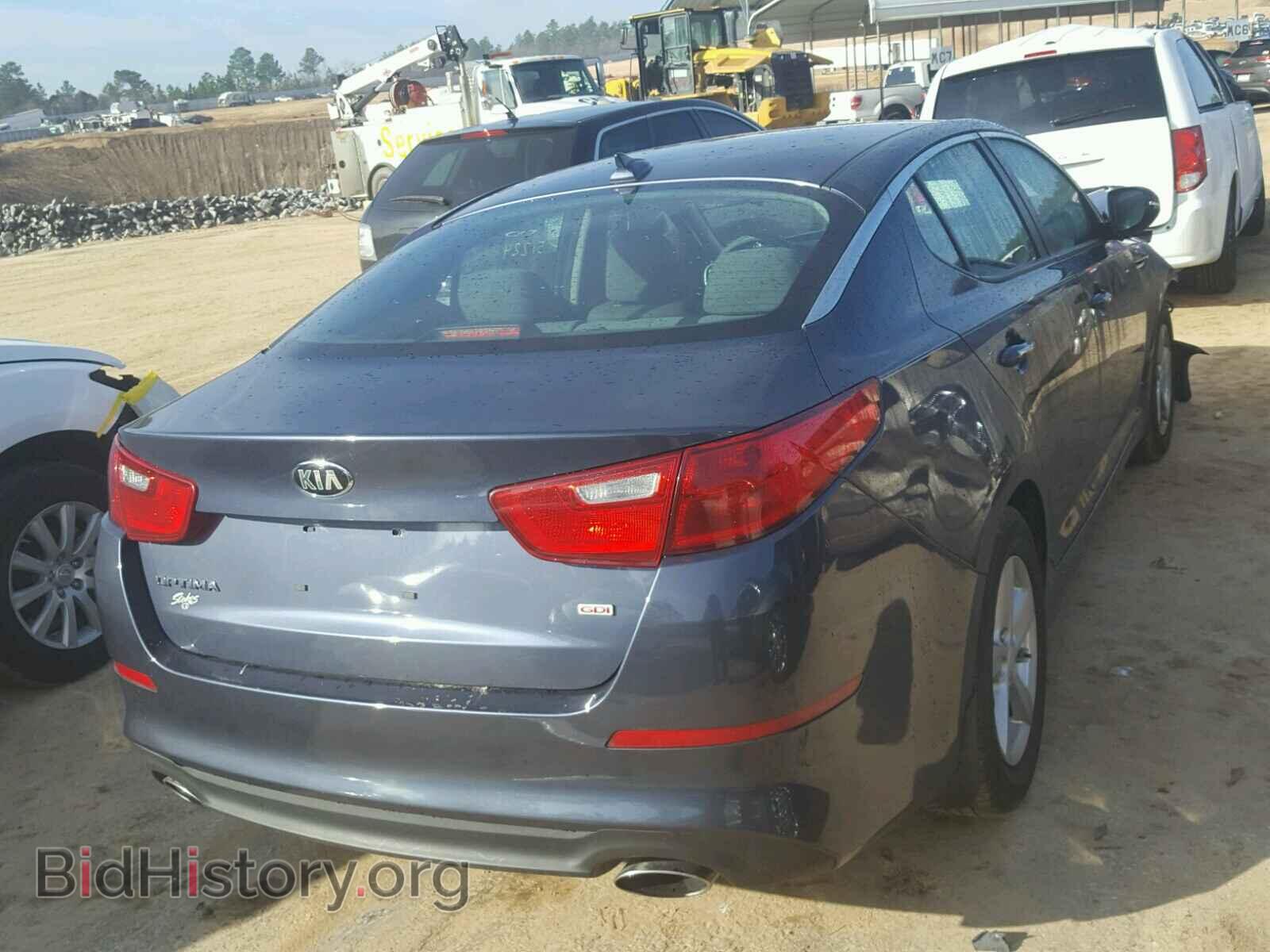 2015 KIA OPTIMA - VIN: KNAGM4A72F5607323 - Фото 4