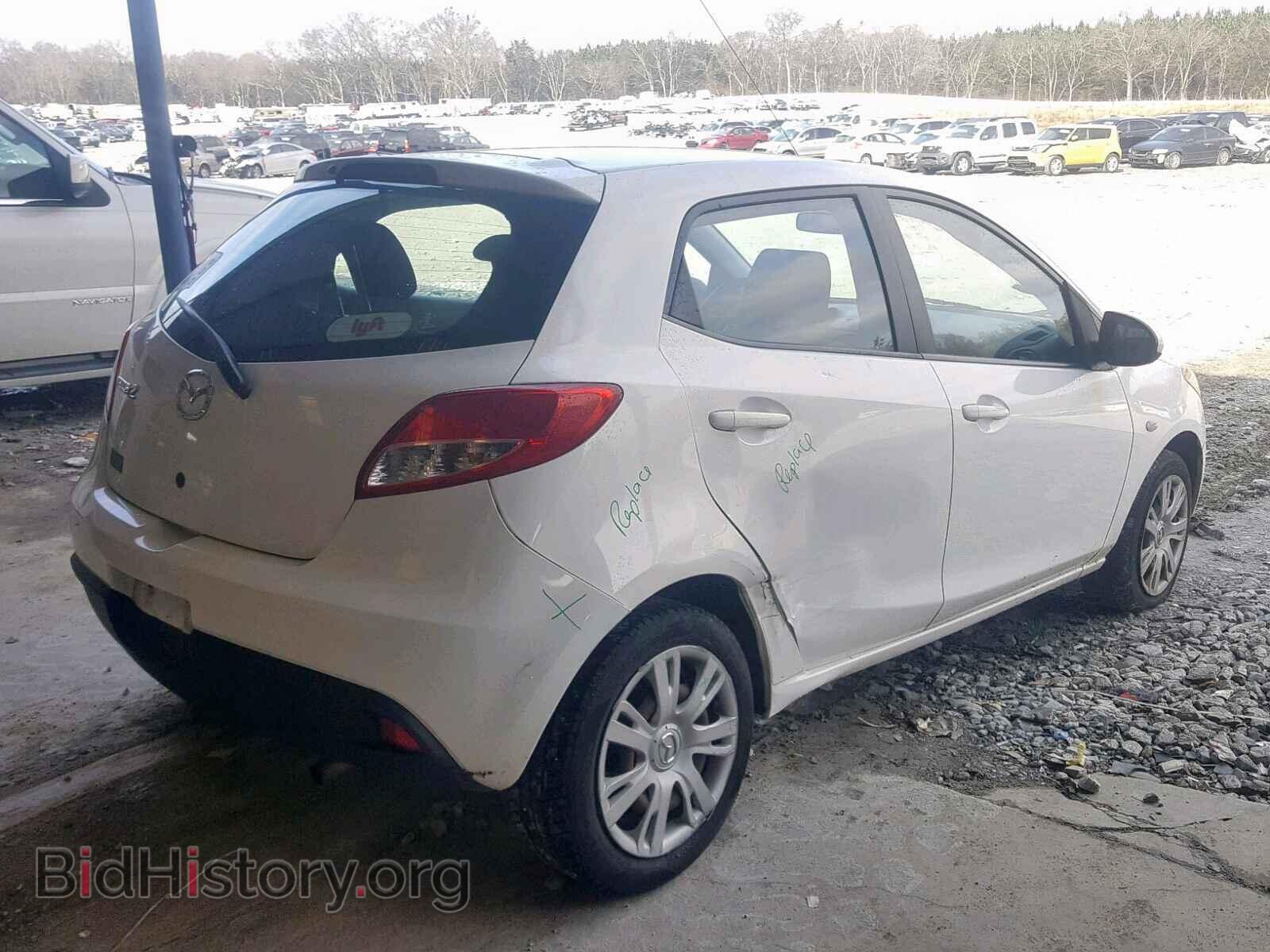 2013 MAZDA 2 - VIN: JM1DE1KY7D0155193 - Фото 4
