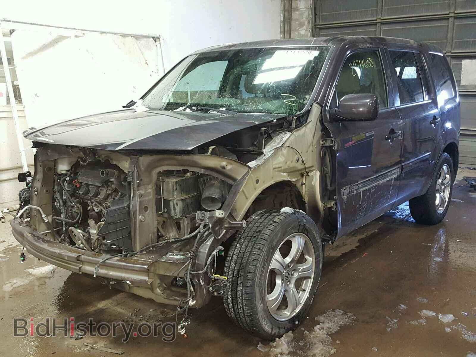 2013 HONDA PILOT - VIN: 5FNYF4H66DB061796 - Фото 2