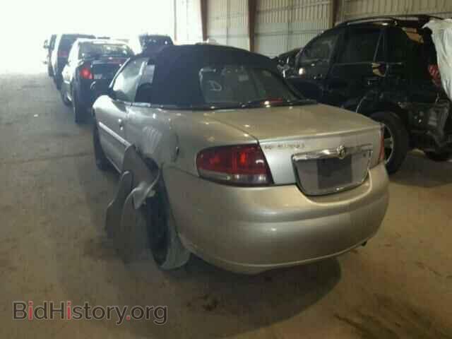 2003 CHRYSLER SEBRING - VIN: 1C3EL55T63N507641 - Фото 3