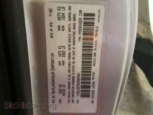 2003 CHRYSLER SEBRING - VIN: 1C3EL55T63N507641 - Фото 10