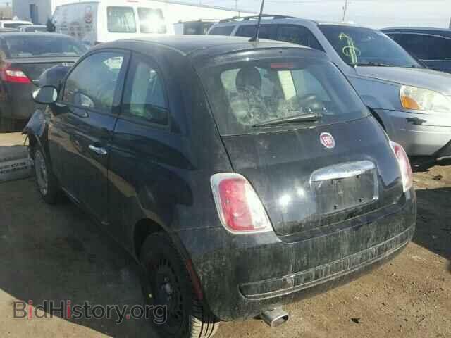 2015 FIAT 500 - VIN: 3C3CFFAR0FT753491 - Фото 3