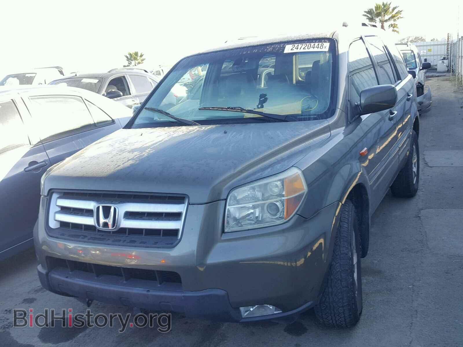 2006 HONDA PILOT - VIN: 5FNYF28516B018661 - Фото 2