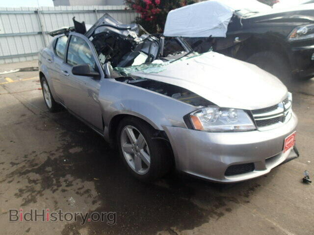 Фотография 1C3CDZAB3DN566303 - DODGE AVENGER 2013