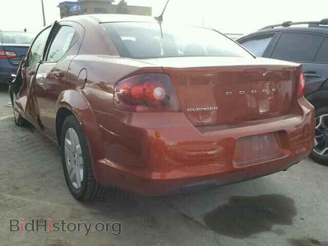 2012 DODGE AVENGER - VIN: 1C3CDZAB7CN232872 - Фото 3